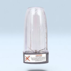 Nutribullet NB-101B  Blender Flat Blade Replacement Tall Cup MB-WL 003-23